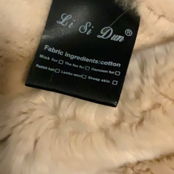 NEW MR& MRS style rabbit and fox fur parker coat - Picture 14 of 14